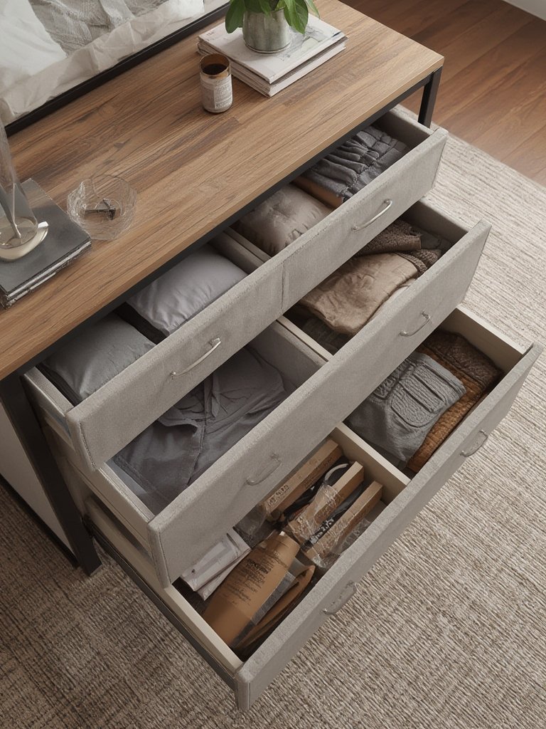 Dresser Organizer in action