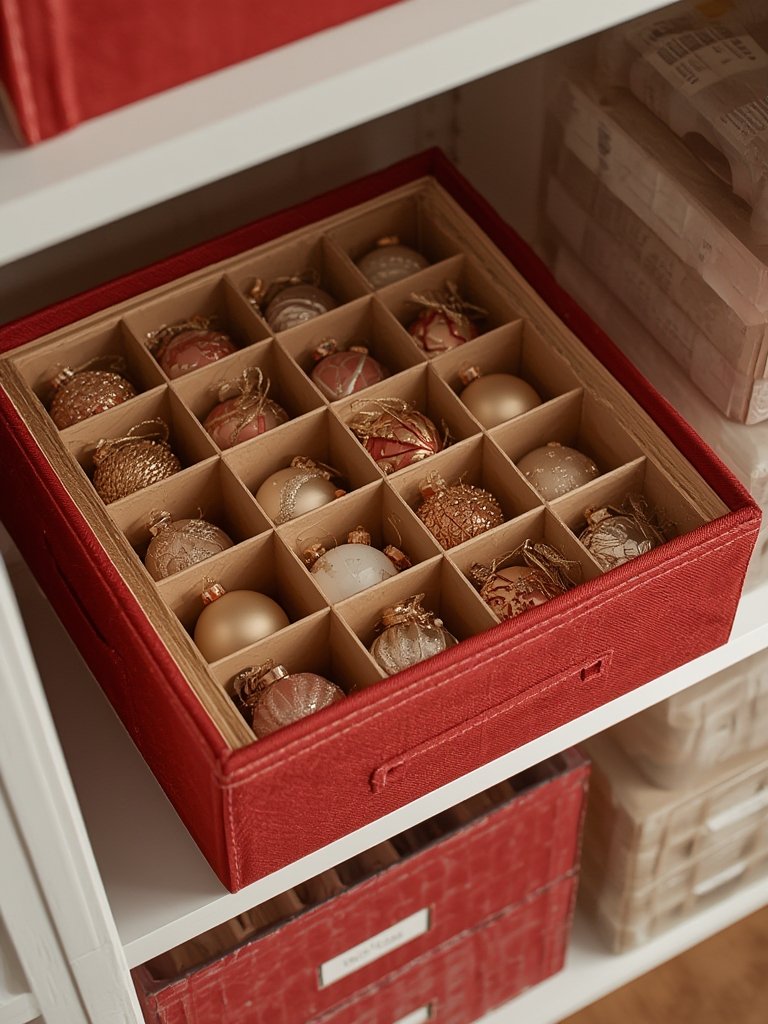 Ornament storage in action