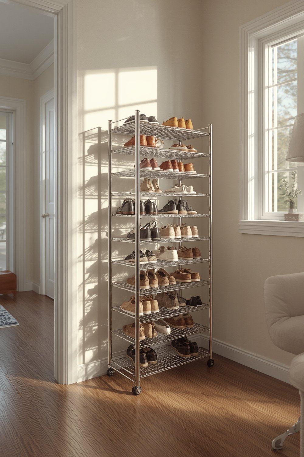 shoe rack product view