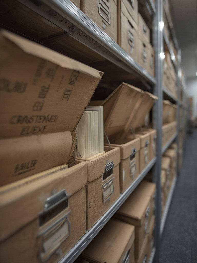 file boxes in action